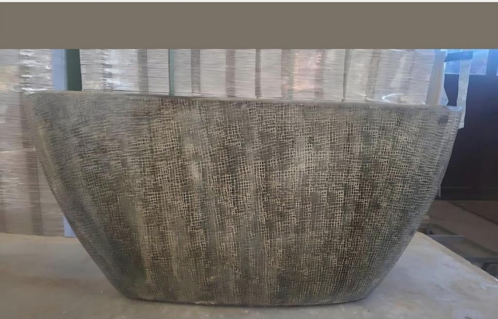 Gave grote bloempot ovaal, Ophalen, Gebruikt, Overige vormen