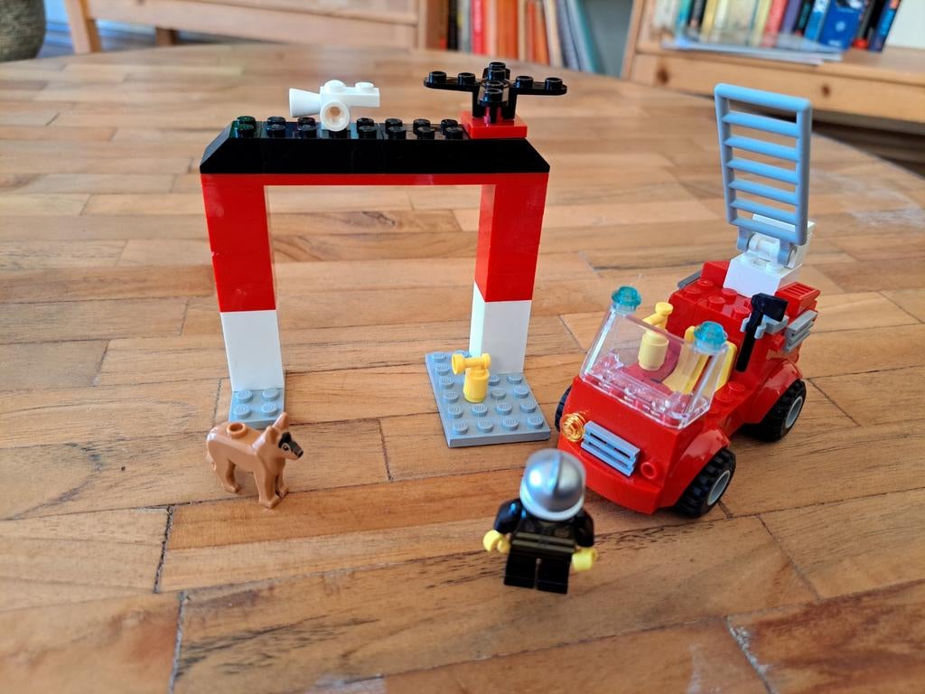 Lego set 10661 Brandweer compleet met instructies, Compleet, Lego, Ophalen of Verzenden, Complete set