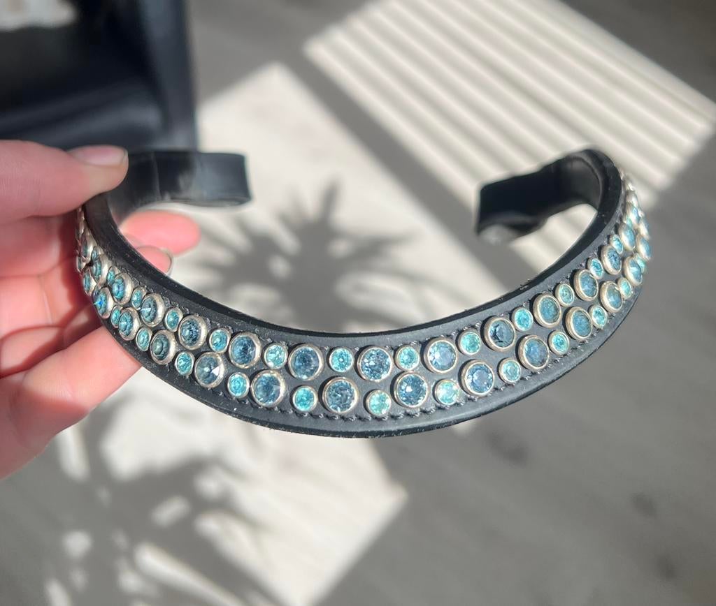 Frontriem monère, Dieren en Toebehoren, Ophalen of Verzenden, Zo goed als nieuw, Dressuur