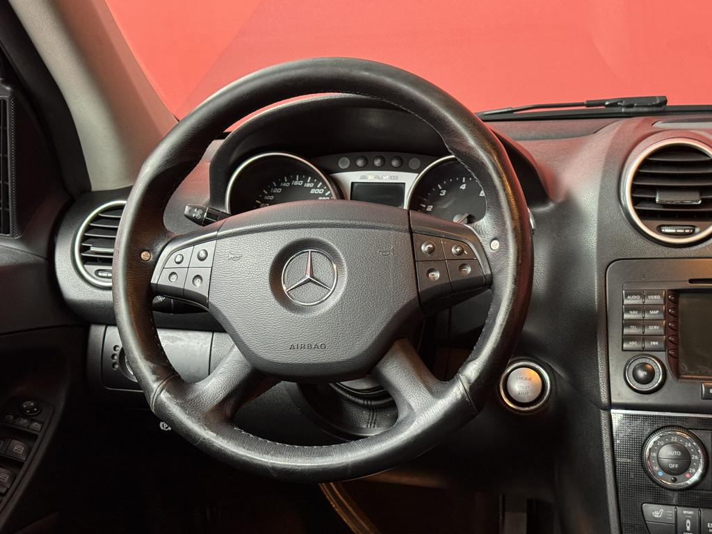 Mercedes-Benz M-Klasse AMG 63 | Stoelverwarming | Luchtverin, Auto's, Mercedes-Benz, Automaat, Gebruikt, Stoelverwarming, Zwart