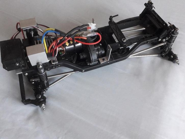 TAMIYA CC02 CHASSIS WB 313 MM 80 TURN MOTOR  ESC ONTVANGER, Hobby en Vrije tijd, Modelbouw | Radiografisch | Auto's, Nieuw, Auto offroad
