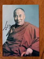 Handtekening Dalai Lamai Origineel, Verzamelen, Ophalen of Verzenden, Zo goed als nieuw, Foto of Kaart