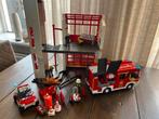Set brandweerkazerne brandweerauto, Kinderen en Baby's, Ophalen of Verzenden, Zo goed als nieuw