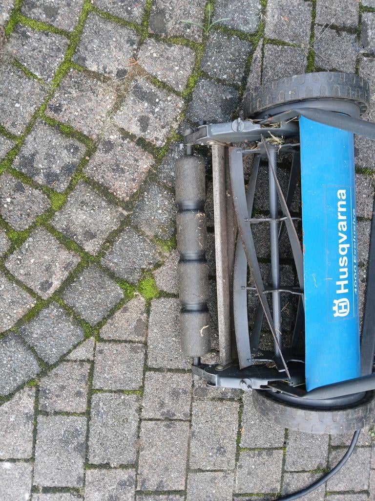 Husqvarna 4000 Exclusive handgrasmaaier, Tuin en Terras, Kooimesmaaier, Ophalen, Gebruikt