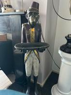 Decoratieve Apenbeeld met Dienblad - 1 Meter Hoog, Ophalen, Zo goed als nieuw, Dier