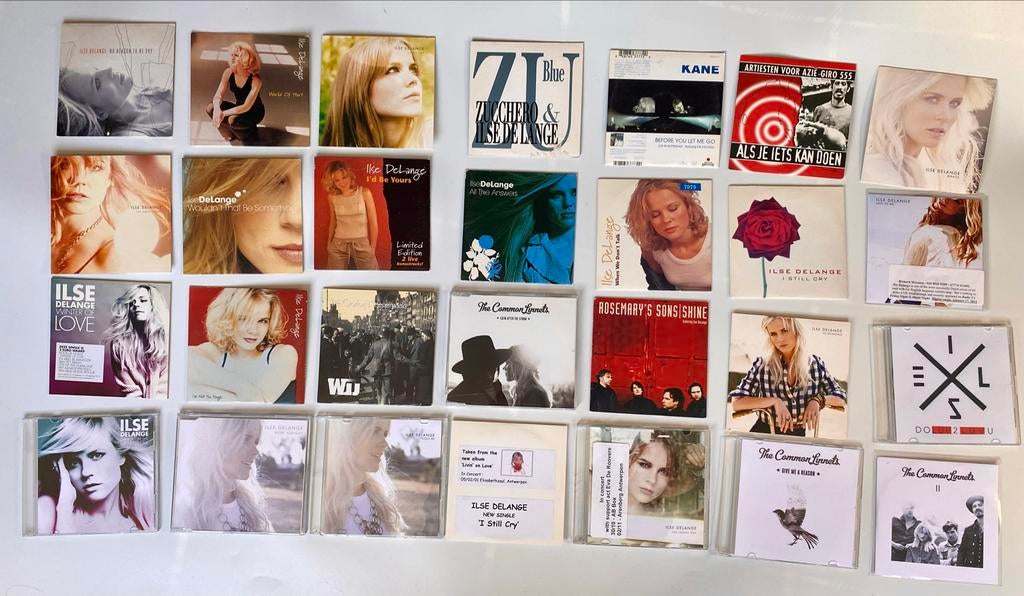 Ilse DeLange promo singles Ilse de Lange cd Common Linnets, Ophalen of Verzenden, 2000 - 2009, Zo goed als nieuw