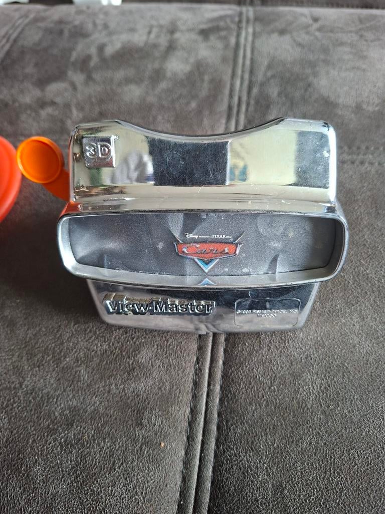 Cars View-Master met 3 schijfjes uit 1998, Ophalen of Verzenden, Gebruikt