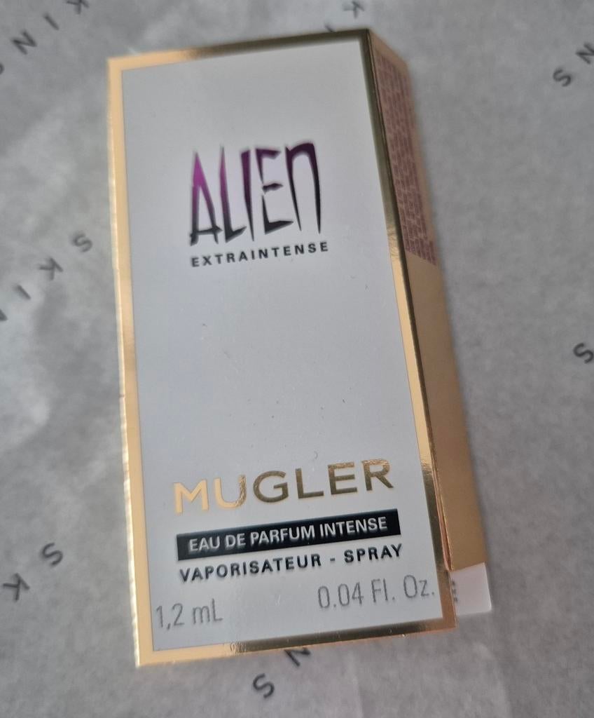 ALIEN MugIer edp intense sample proefje parfum geurtje nieuw, Ophalen of Verzenden, Nieuw