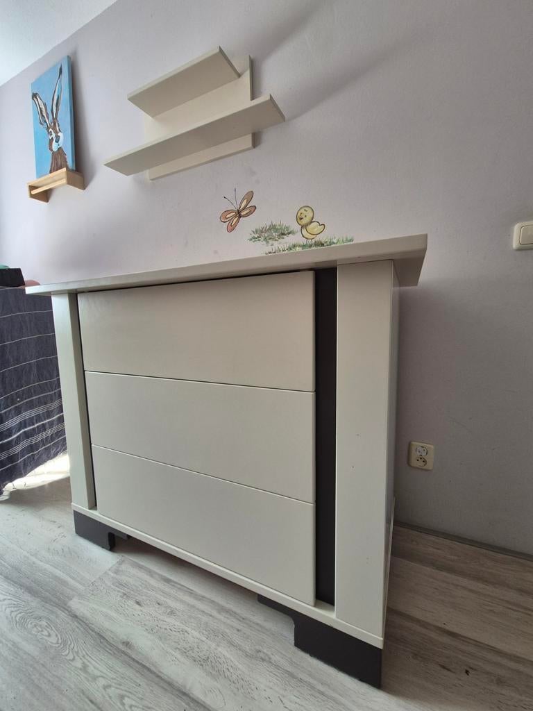 Rubuste Crème Commode GRATIS, Kinderen en Baby's, Kinderkamer | Complete kinderkamers, Ophalen of Verzenden, Gebruikt, Jongetje of Meisje