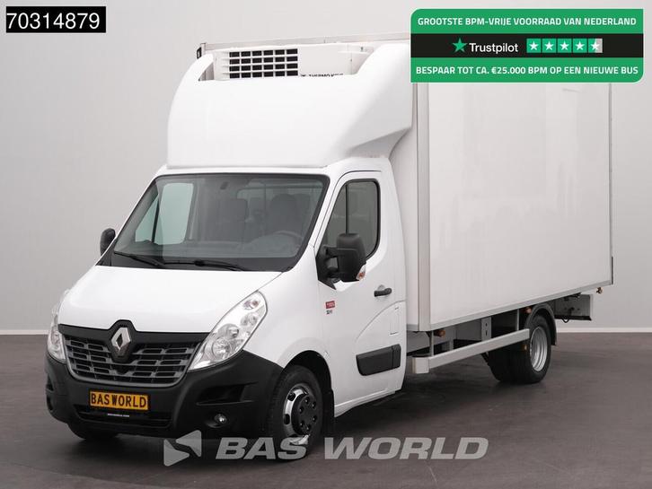 Renault Master 145PK Lamberet Dubbellucht Koelwagen Vriezer, Auto's, Bestelauto's, Bedrijf, Te koop, Airconditioning, Bochtverlichting