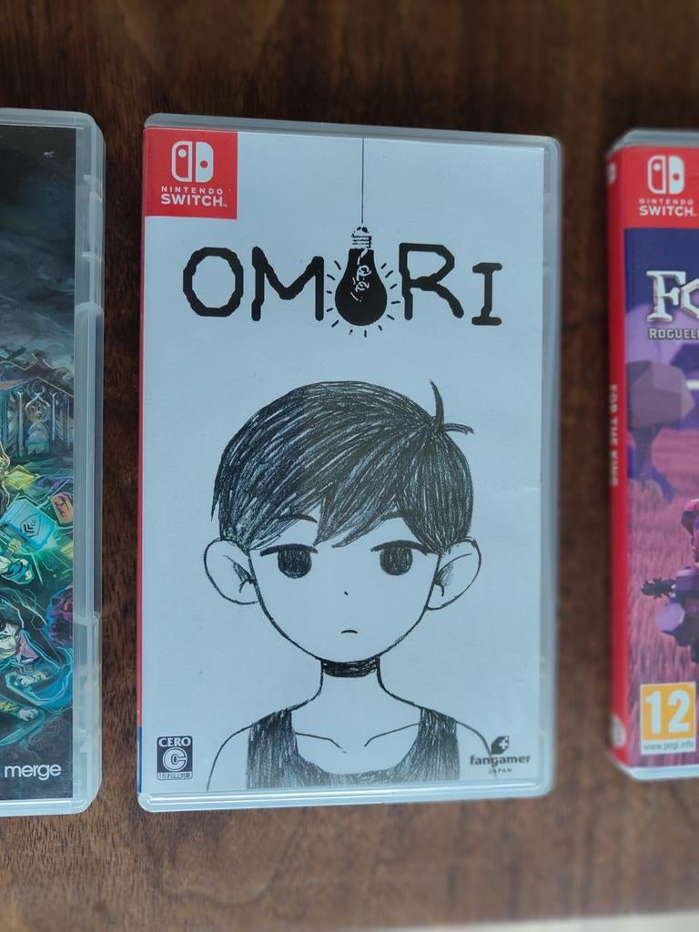 Omori - Nintendo Switch Japans hoesje, 1 speler, Ophalen of Verzenden, Zo goed als nieuw, Role Playing Game (Rpg)