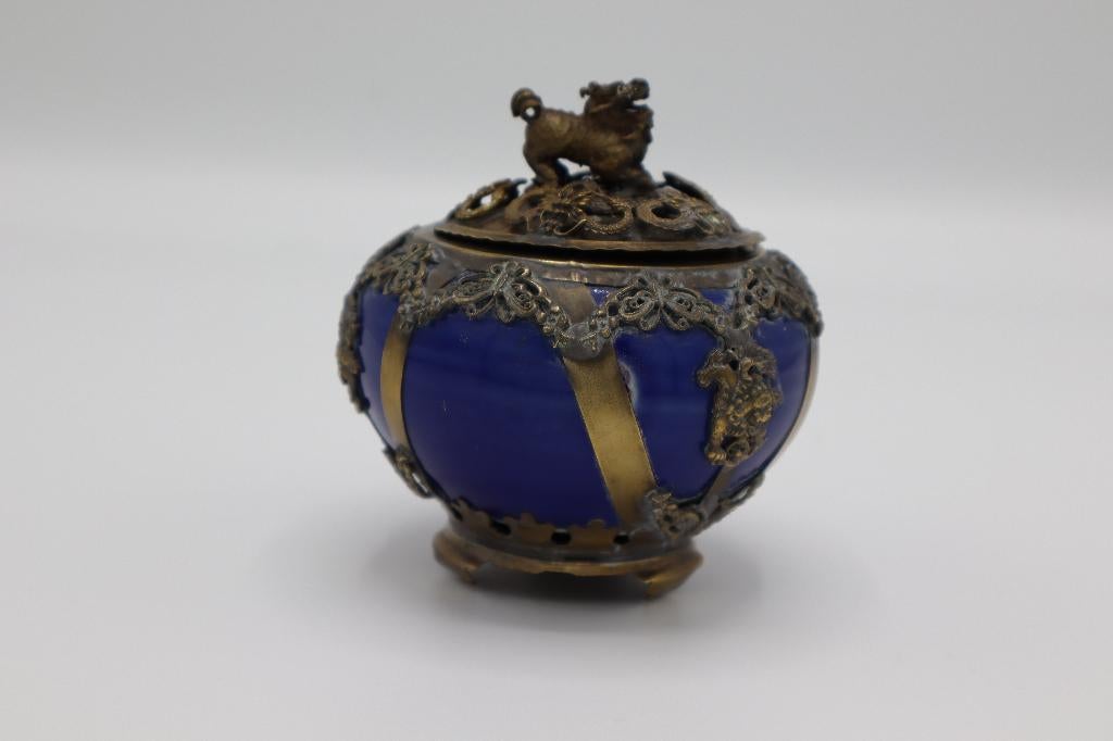 Antiek Chinese wierook brander c 1920, Antiek en Kunst, Ophalen of Verzenden