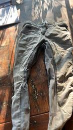 Harrys horse grijze rijbroek met leren zitvlak maat 38, Ophalen of Verzenden, Gedragen, Overige maten, Grijs