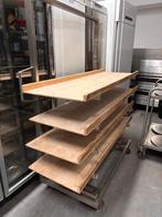 Bakkers rek RVS op wielen, Huis en Inrichting, Ophalen, Zo goed als nieuw