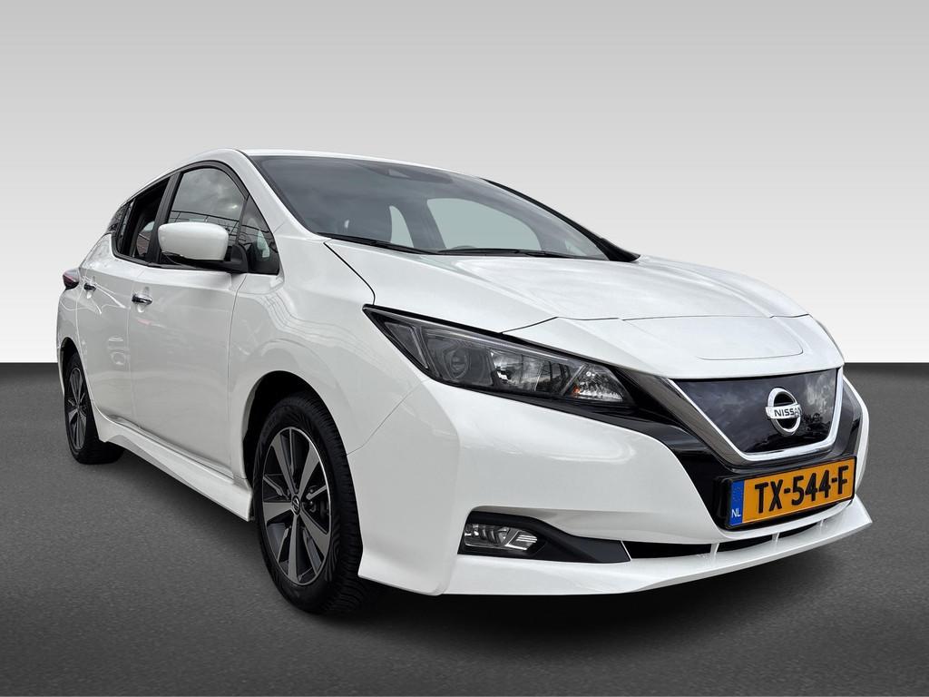 Nissan Leaf Electric 40kWh Acenta SOH 94%, Auto's, Automaat, Gebruikt, Zwart, Elektrisch