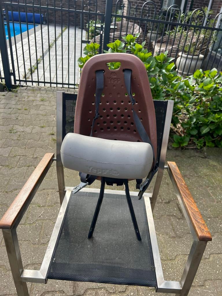 Yepp Kinder voorzitje, Fietsen en Brommers, Fietsaccessoires | Fietsstoeltjes, Ophalen, Gebruikt, Voorzitje