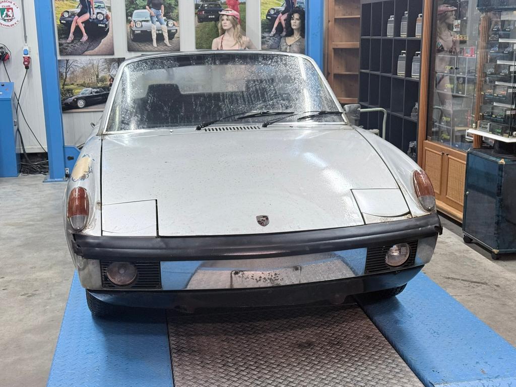 PORSCHE 914 1,7 van bouwjaar 1971 met Belgie Papieren, Bedrijf, Te koop, Open dak