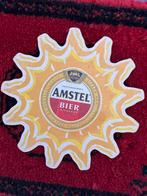 Oud Amstel Bier Viltje - Vintage Bierviltje, Verzamelen, Biermerken, Ophalen of Verzenden, Gebruikt, Viltje(s), Amstel