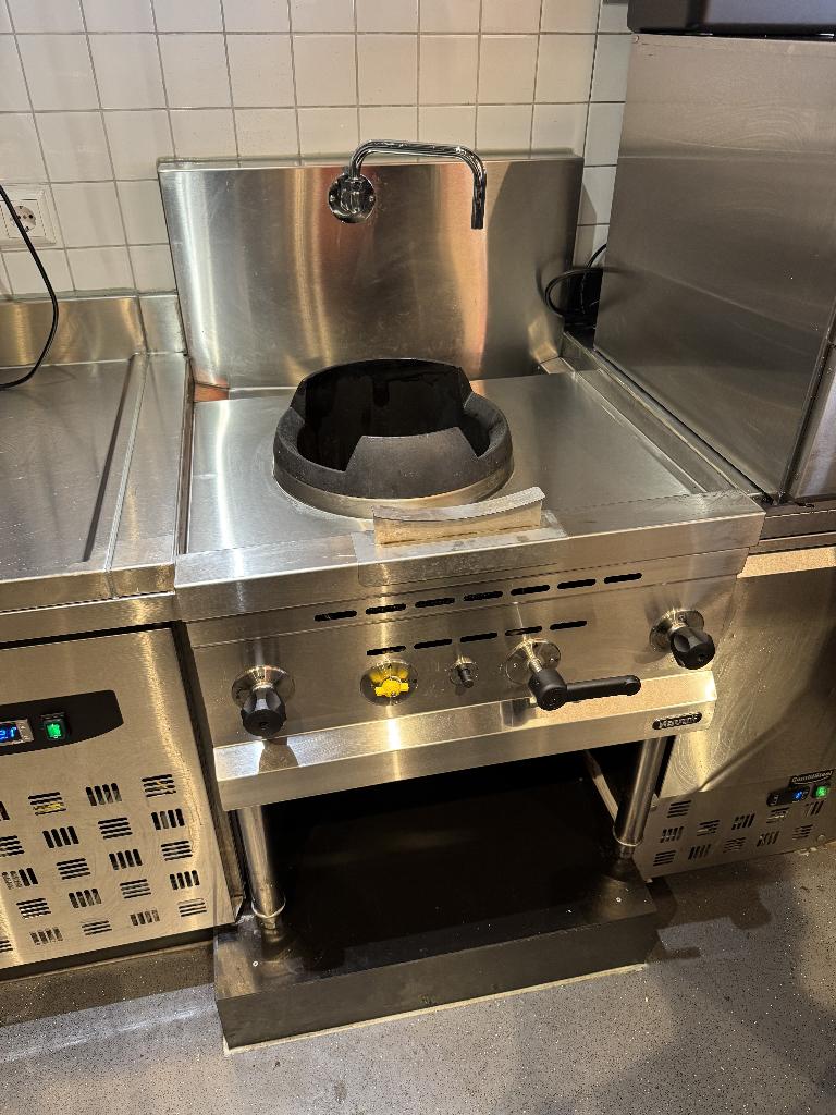 Nayati woktafel wokbrander NAYATI WOKTAFEL NGK 40S, Ophalen, Minder dan 85 cm, 60 cm of meer, 3 kookzones of minder