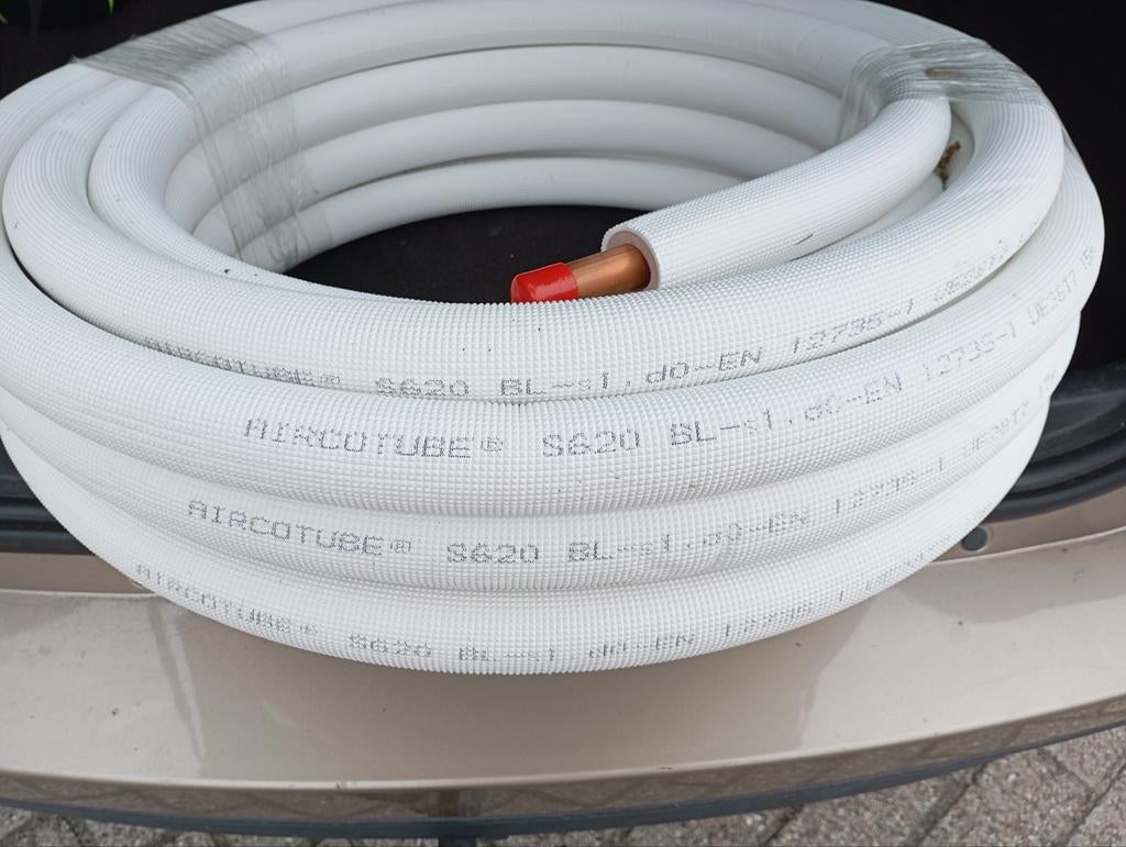 Nieuwe rol Aircotube S620 3/4 koelleiding 20m, Minder dan 60 m³, Nieuw, 3 snelheden of meer, Ophalen of Verzenden