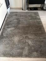 Donkergrijs hoogpolig tapijt 230x160 cm, Ophalen, Gebruikt, 150 tot 200 cm, 200 cm of meer