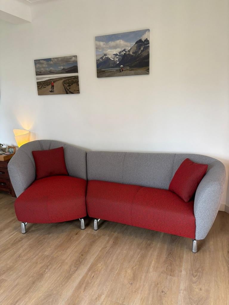 leolux Pupilla chaisselounge, Ophalen, Chaisselong, 75 tot 100 cm, Leer