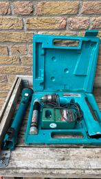 Aangeboden een makita schroef/boormachine in comb.met lamp, Ophalen, Zo goed als nieuw, Boormachine