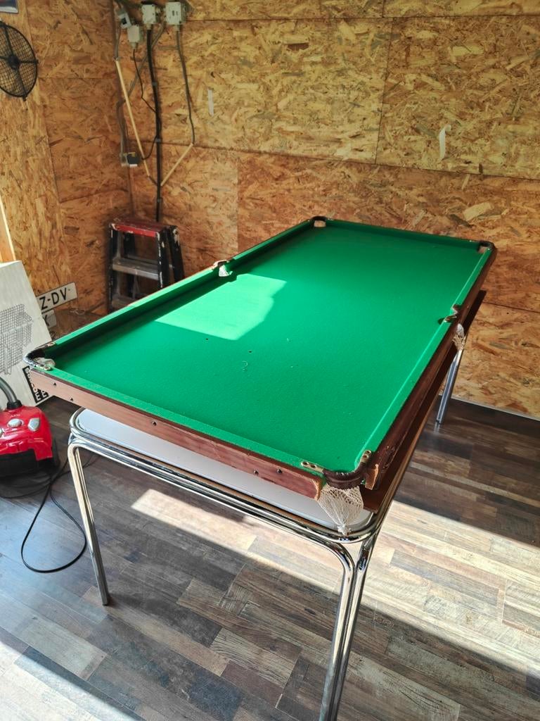 Biljart tafel, Sport en Fitness, Biljarten en Poolen, Ophalen, Gebruikt, Biljarttafel