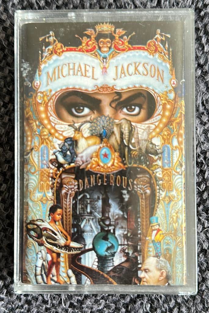 Micheal Jackson - Dangerous 1991 cassettebandje, Ophalen of Verzenden, Zo goed als nieuw, Pop, 1 bandje