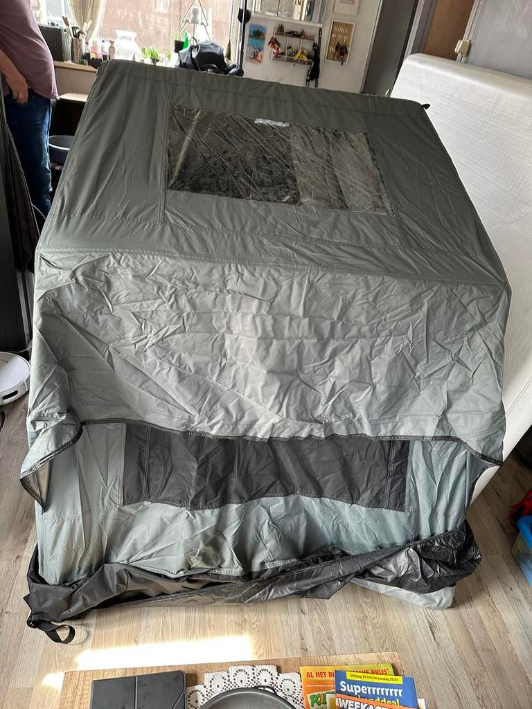 Opblaasbare daktent voor 3 personen, Caravans en Kamperen, Tenten, Ophalen, Tot en met 3