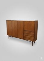 Vintage mid century wandkast | highboard, Ophalen, Zo goed als nieuw, Minder dan 150 cm, Minder dan 100 cm