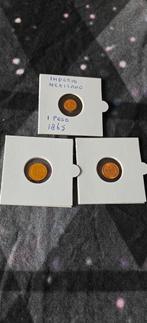 Te koop: 3x zeldzame gouden munten Mexico – bieden, Verzenden, Goud