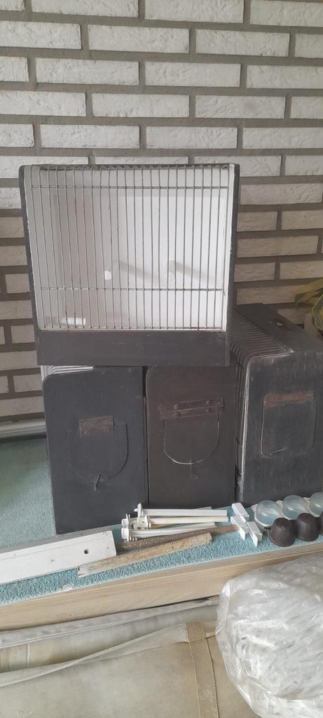 Tentoonstellingskooitjes, Ophalen, Gebruikt, Hout, Overige typen