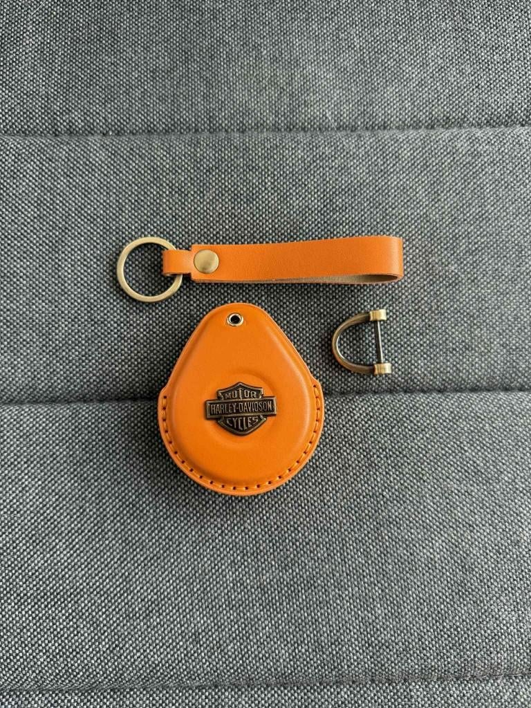Harley Davidson Leren sleutelhanger hoes, Verzenden, Nieuw, Merk