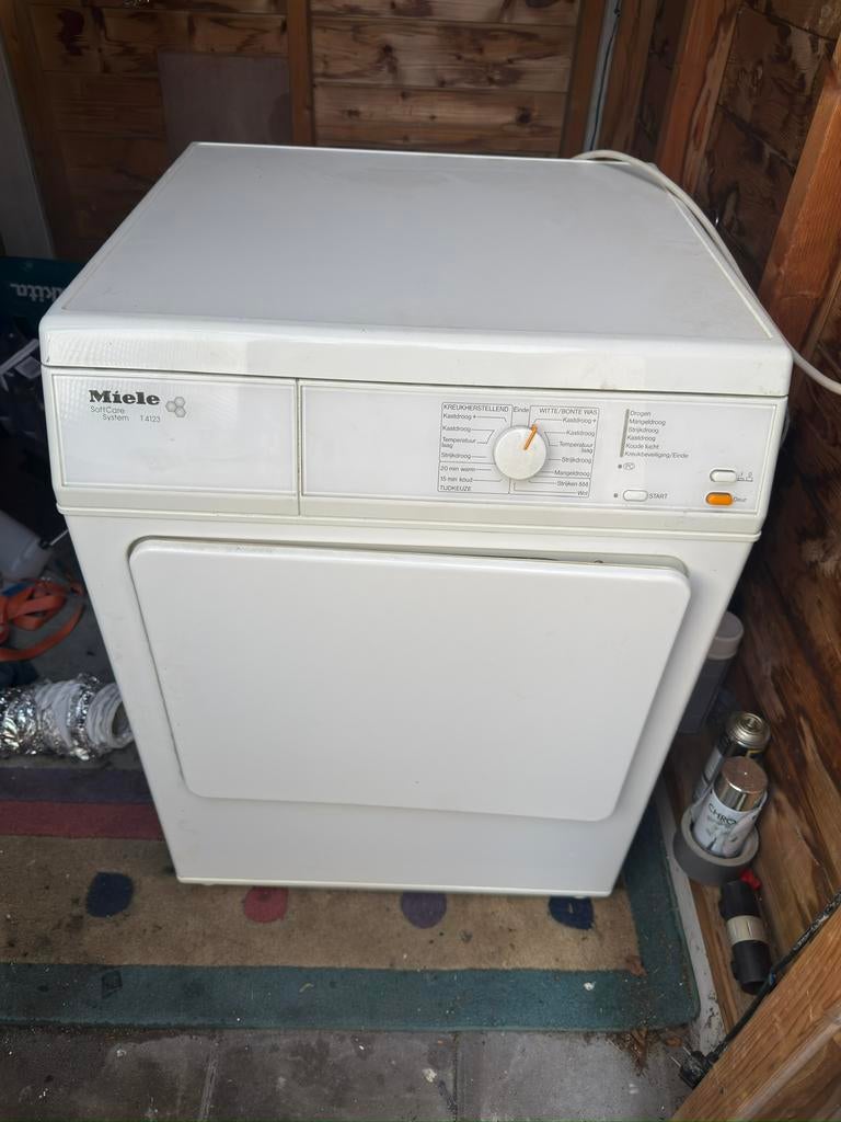 Miele softcare system t4123, Witgoed en Apparatuur, Wasdrogers, 6 tot 8 kg, Ophalen of Verzenden, Zo goed als nieuw, 85 tot 90 cm