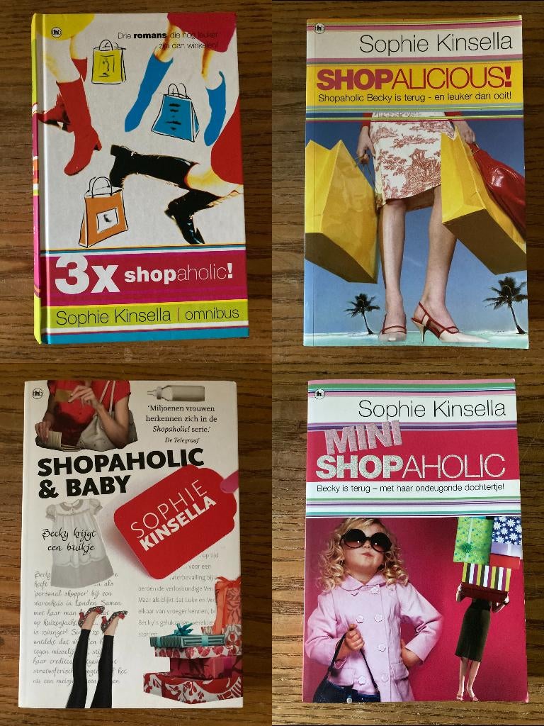 Sophie Kinsella - Shopaholic 1 t/m 6, Boeken, Ophalen of Verzenden, Gelezen, Sophie Kinsella