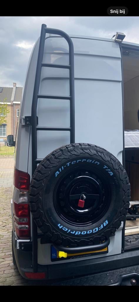 Reservewieldrager en ladder voor Mercedes Sprinter, Ophalen, Nieuw