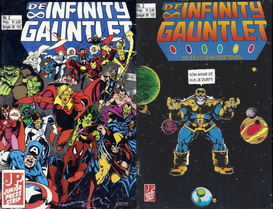 Infinity Gauntlet 2 + 3, Meerdere comics, Ophalen, Gelezen, Amerika