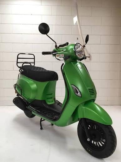 Djjd Cashmere voor onderdelen, Fietsen en Brommers, Ophalen, Gebruikt, Benzine, Maximaal 25 km/u