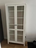 IKEA Hemnes Vitrinekast - Wit - Zo goed als nieuw, Ophalen, 50 tot 100 cm, Zo goed als nieuw, 150 tot 200 cm
