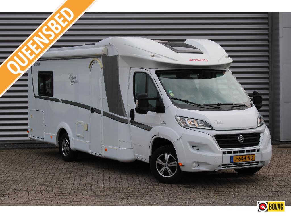 Dethleffs Magic Edition Queensbed Fiat 140PK Omvormer TV, Luifel, Standaard zit, Fiat, Tot en met 2