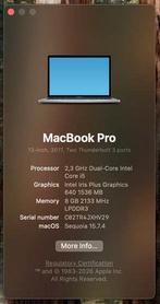 MacBook Pro (13-inch, 2017) scherm display Flex kabel defect, MacBook Pro, Gebruikt, 2 tot 3 Ghz, Qwerty