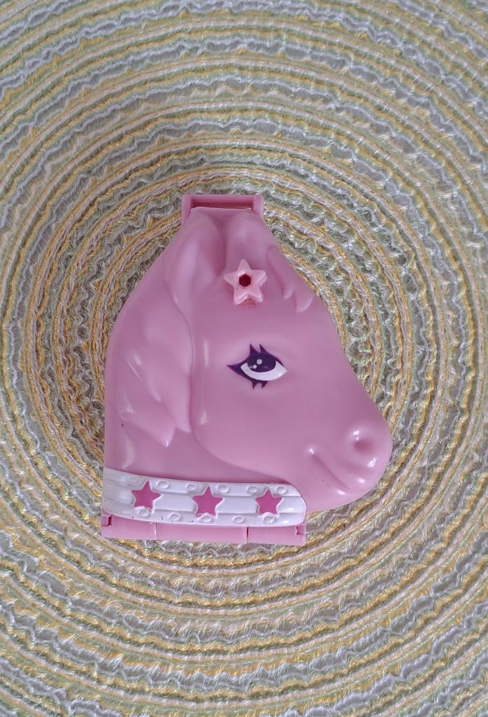 Polly Pocket - Polly's Western Pony - Bluebird 1995, Ophalen of Verzenden, Gebruikt, Overige typen