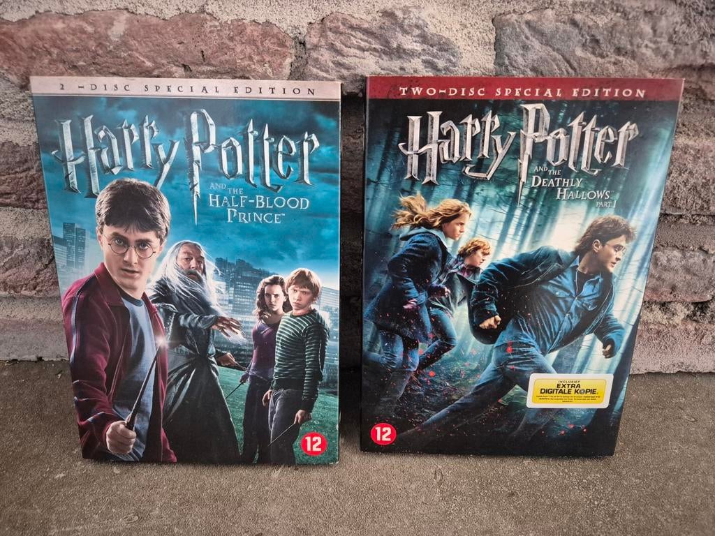 Harry Potter- 2x DVD, Vanaf 12 jaar, Ophalen, Zo goed als nieuw, Science Fiction en Fantasy