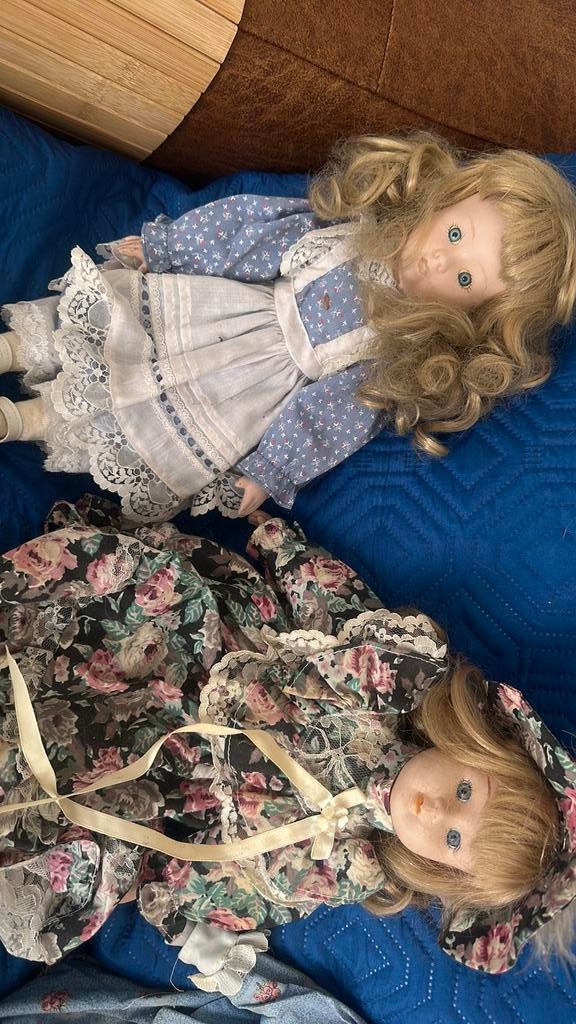 Antieke  porseleine poppen, Ophalen, Gebruikt, Pop