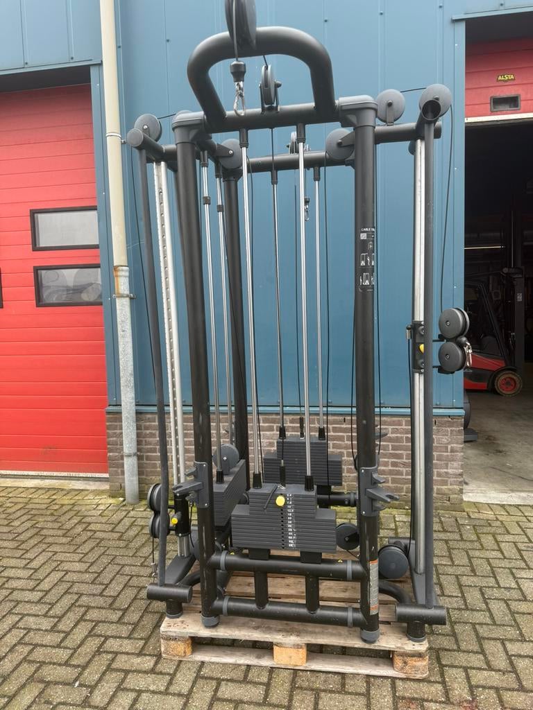 Technogym cable jungle black 2x high low pulley verstelbaar, Ophalen, Zo goed als nieuw, Overige typen