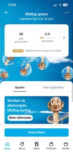 Efteling kaartjes en shoptegoed met dikke korting! AH sparen, Tickets en Kaartjes, Drie personen of meer, Kortingsbon, Pretpark