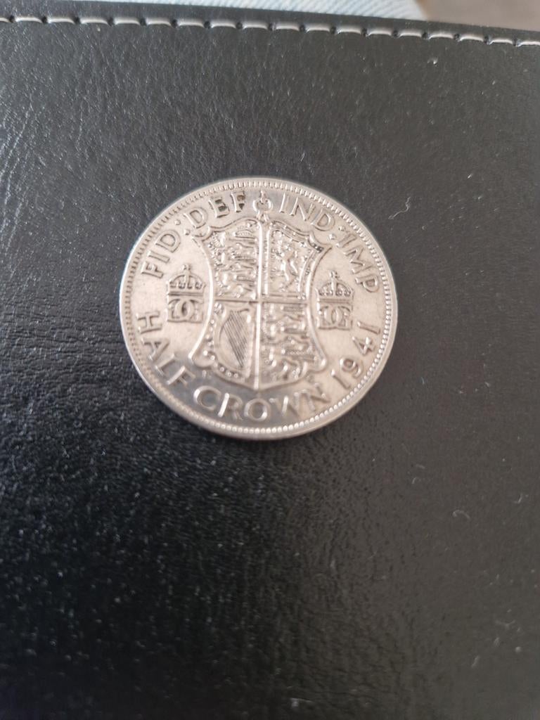 Groot-Brittannië Half Crown 1941 George VI, Ophalen of Verzenden