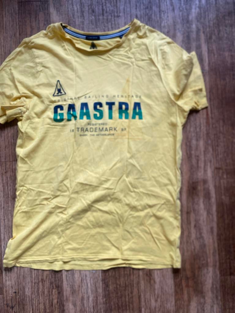 Geel Gaastra T-shirt Maat L, Ophalen of Verzenden, Zo goed als nieuw, Maat 52/54 (L), Geel