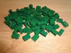 Partij J645=100x Nieuwe Lego stenen 1x2 Donker groen, Lego, Lego, Lego, Nieuw